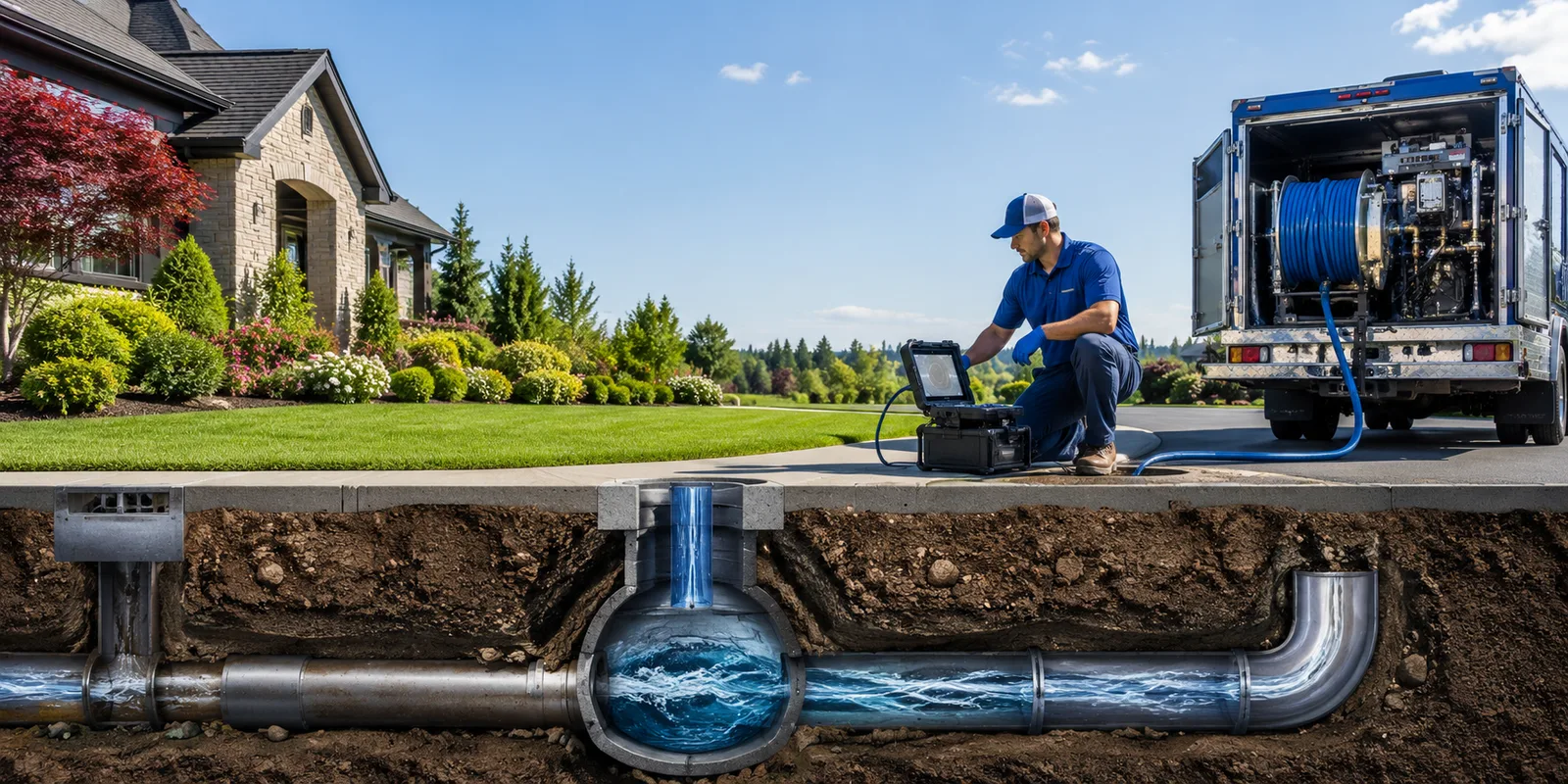 Drainage restoration information for Lublin, WI